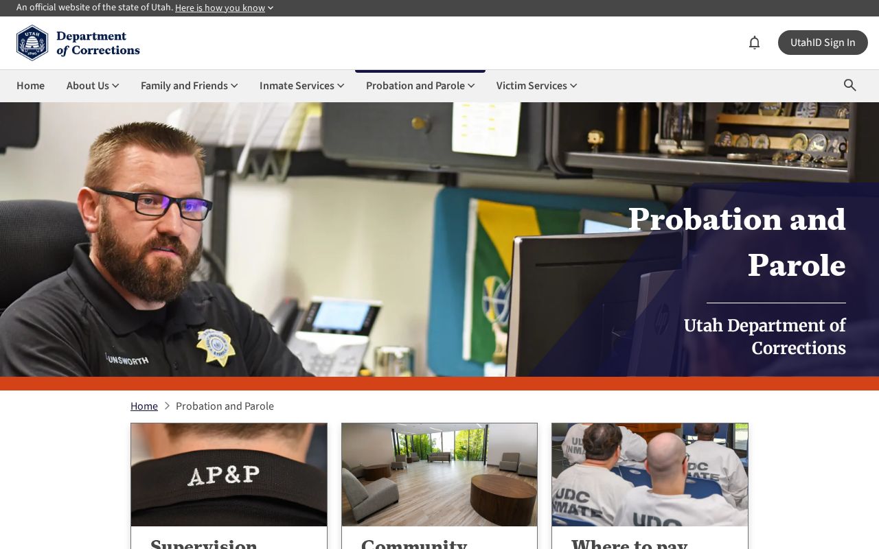 Tooele County post-release supervision AP and P office directory